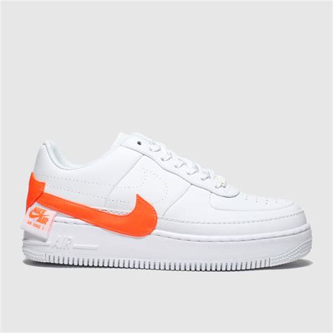 nike air force weiß orange damen|Nike Air Force 1 shoes.